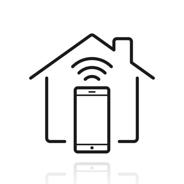 Somfy motorlu akıllı ev entegrasyonlu zip perde kontrol ikonu